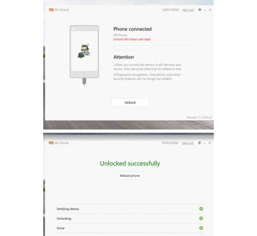 How to unlock the bootloader on xiaomi MIUI system