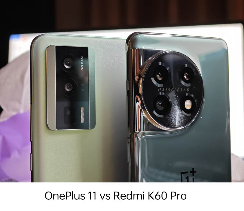 oneplus 11 vs redmi k60 pro