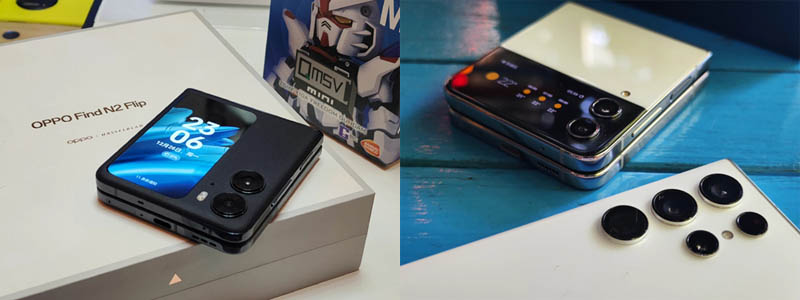 Galaxy Z Flip4 vs OPPO Find N2 Flip