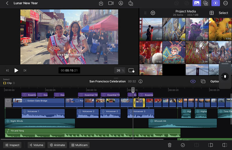 iPad Version of Final Cut Pro