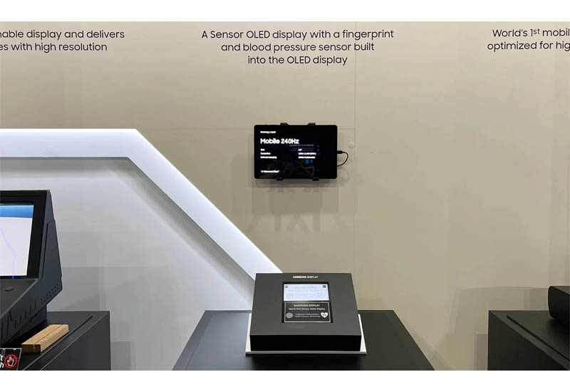 Samsung Launches Sensor OLED Panel